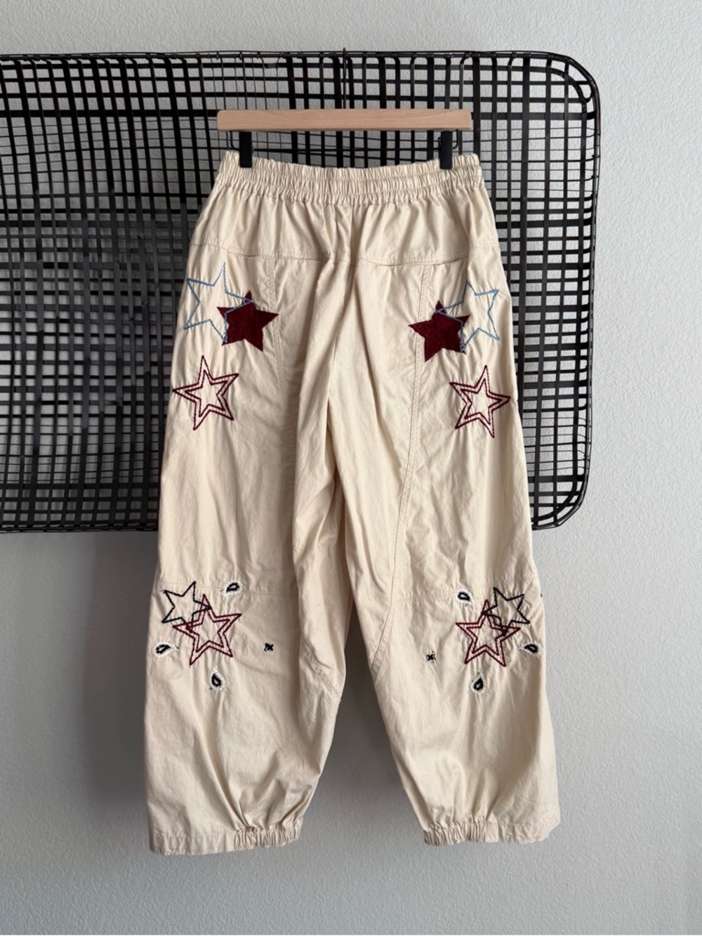 Free people Aria Embroidered Pull-On Pants - Picture 5 of 6